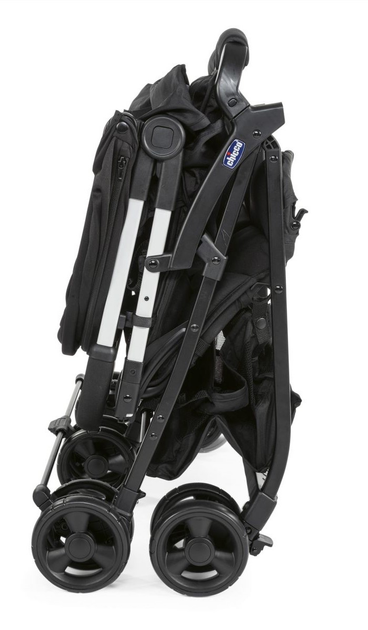 Прогулянкова коляска двомісна для близнюків Chicco OHlala Twin Black Night Чорна (8058664125456) - зображення 6