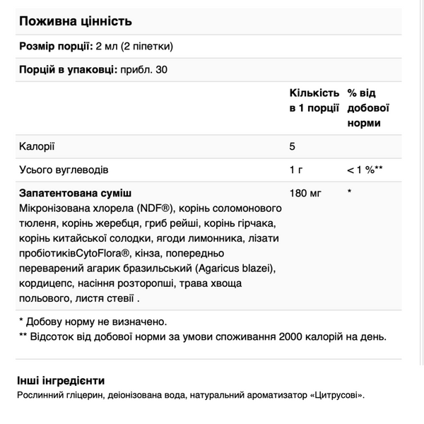 Натуральный пробиотик в каплях, для концентрации внимания Bioray Kids NDF FOCUS® цитрусовый вкус 59 мл - изображение 4