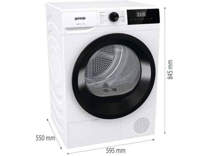 Сушильна машина Gorenje DHNE82/UA - изображение 8
