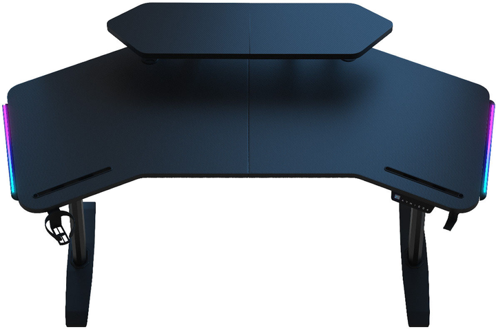 Biurko komputerowe Anda Seat Shadow Warrior Black (AD-D-DD1-1600L-02-B) - obraz 6
