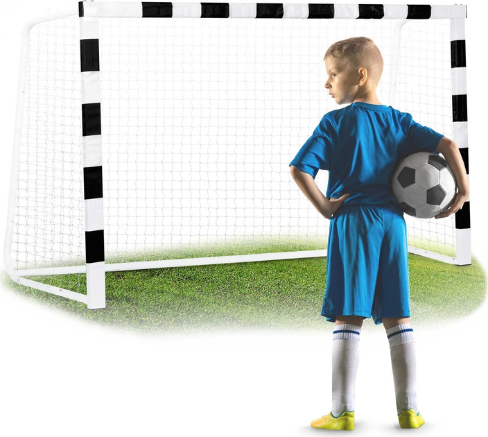Bramka do piłki nożnej Neo Sport NS-464 180 x 120 x 60 cm (5903890617769) - obraz 5