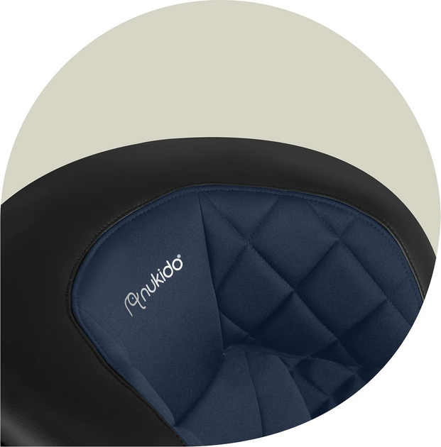 Fotelik samochodowy Nukido Louis Black-Blue (5903890619145) - obraz 12