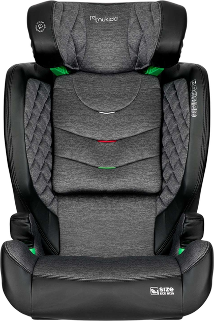 Fotelik samochodowy Nukido Louis Black-Grey (5903890619121) - obraz 2