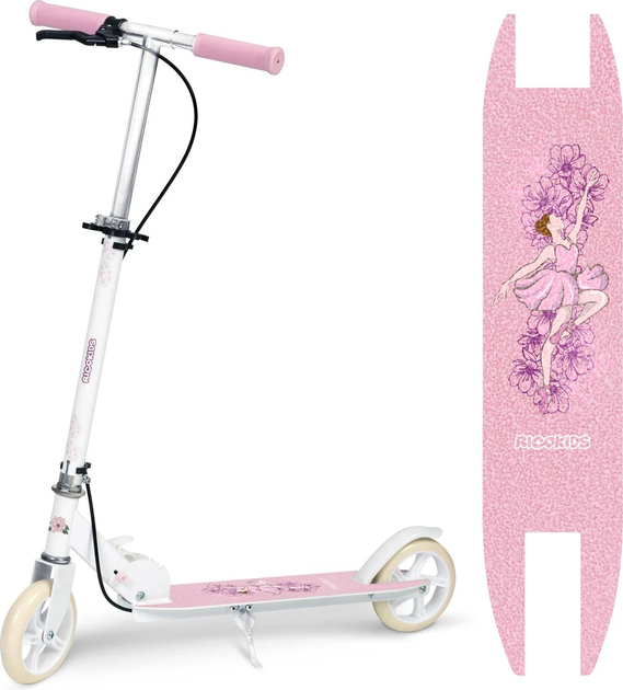 Hulajnoga dziecięca RICOKIDS Kodi Baletnica 765606 Różowa (5903890619732) - obraz 7