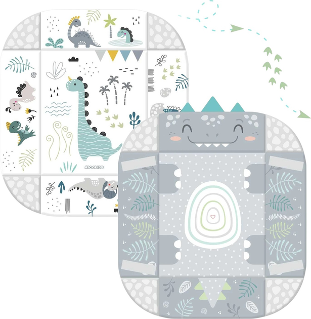 Interaktywna mata edukacyjna Ricokids Nessi 110 x 100 cm 7319 (5903890612979) - obraz 4