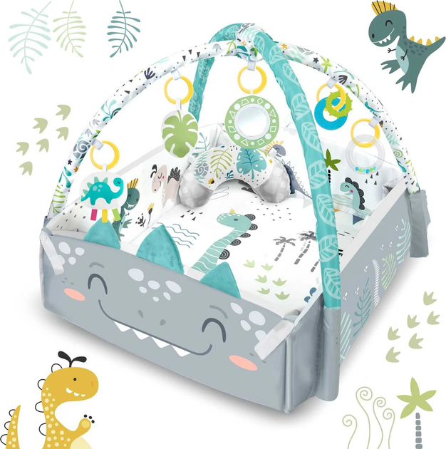 Interaktywna mata edukacyjna Ricokids Nessi 110 x 100 cm 7319 (5903890612979) - obraz 5