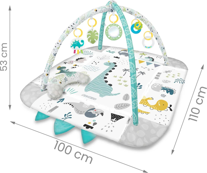 Interaktywna mata edukacyjna Ricokids Nessi 110 x 100 cm 7319 (5903890612979) - obraz 8