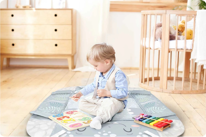 Interaktywna mata edukacyjna Ricokids Nessi 110 x 100 cm 7319 (5903890612979) - obraz 14