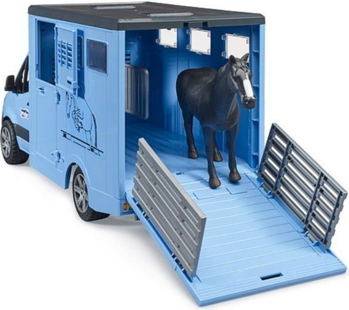 Zestaw Bruder Mercedes-Benz Sprinter do przewozu koni 2674 (4001702026745) - obraz 3