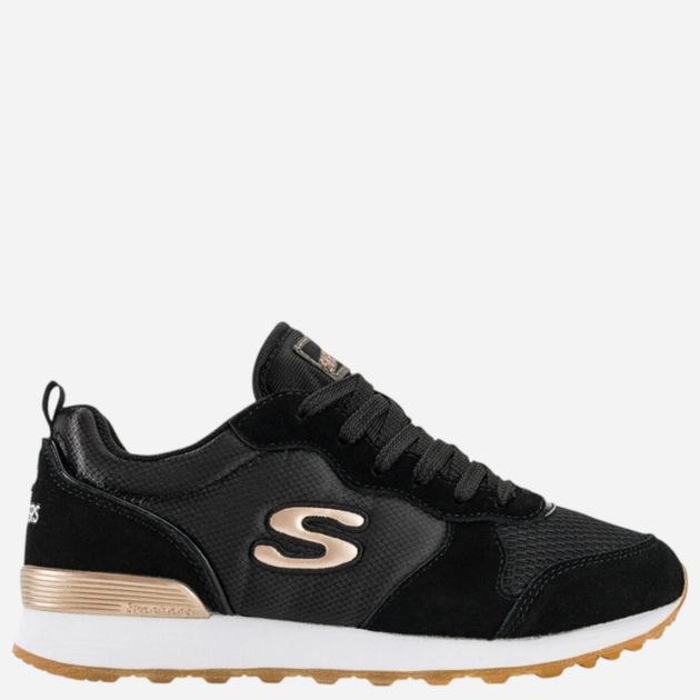 Жіночі кросівки Skechers Retros-Og 85-Goldn G 111-BLK 38 (8US) 25 см Чорні (889110638781) - зображення 1