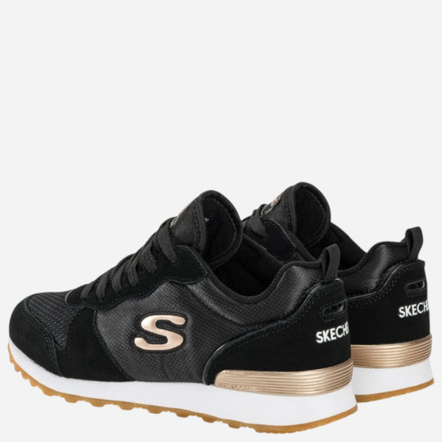 Жіночі кросівки Skechers Retros-Og 85-Goldn G 111-BLK 38 (8US) 25 см Чорні (889110638781) - зображення 6