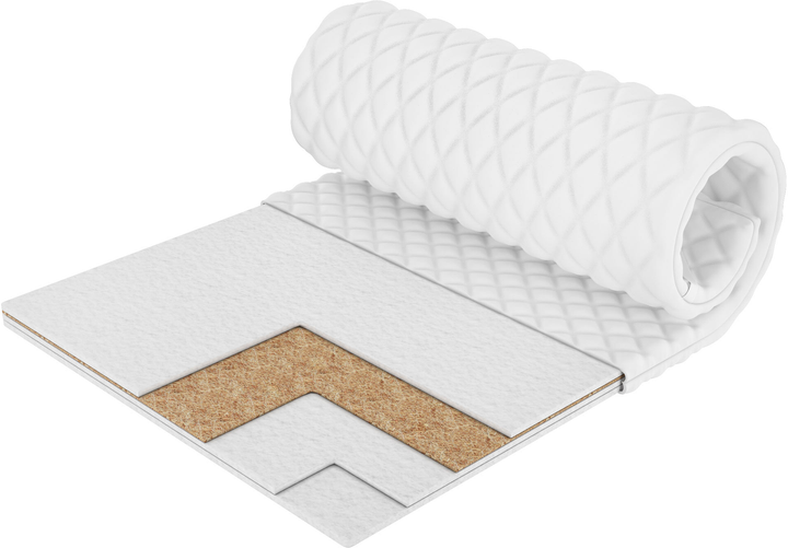 Тонкий матрац-топер Smart Mattresses Rest Plus Cocos 140 x 190 см (13519-140190) від Rozetka на платформі USKIDKA Акція на Тонкий матрац-топер Smart Mattresses Rest Plus Cocos 140 x 190 см (13519-140190) від Rozetka