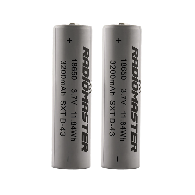 Аккумуляторы 2 шт для пульта RadioMaster 18650 Li-Ion 3200 mAh 3.7V - изображение 2