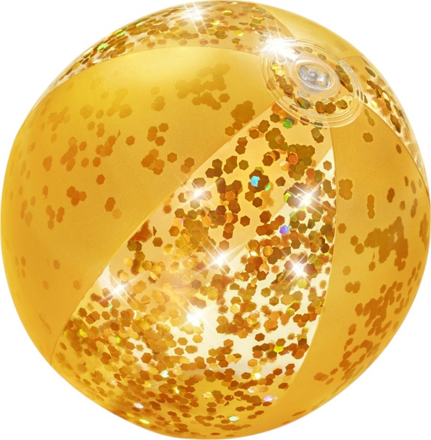 Piłka plażowa Bestway 31050 41 cm Gold (6941607310670) - obraz 1