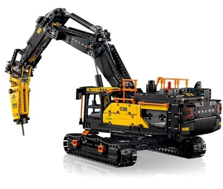 Zestaw klocków LEGO Technic Koparka Volvo EC500 Hybrid 2359 elementów 42215 (5702017816388) - obraz 3