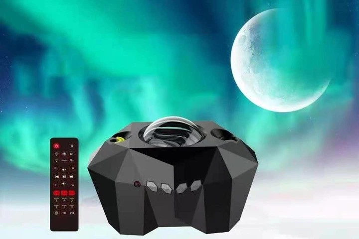Домашній нічник-проектор Dream Aurora Star Lights з ефектом зоряного неба, для дітей, чорний - зображення 3