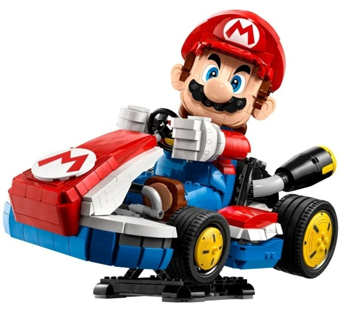 Конструктор LEGO Супер Mario Kart: Маріо в стандартному карті 1972 деталі 72037 (5702017816548) - зображення 3