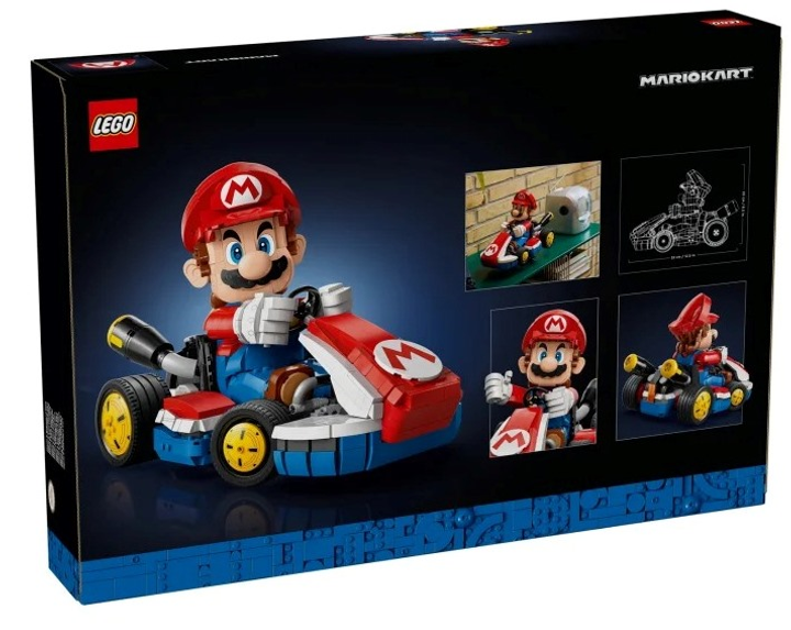 Конструктор LEGO Супер Mario Kart: Маріо в стандартному карті 1972 деталі 72037 (5702017816548) - зображення 7