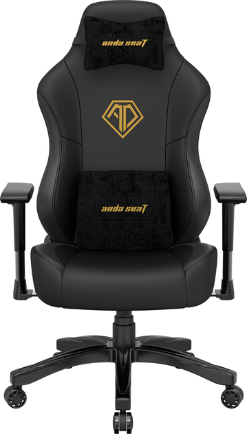 Fotel gamingowy Anda Seat Phantom 3 Size L Black & Gold (AD18Y-06-B-PV/C) - obraz 9