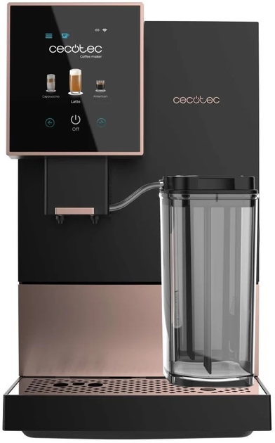 Кавомашина Cecotec Cremmaet Compactccino Connected Чорно-рожева (1461) - зображення 2
