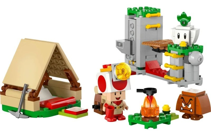 Конструктор LEGO Супер Марио Капітан Тоад і табір 159 деталей 72040 (5702017816579) - зображення 2