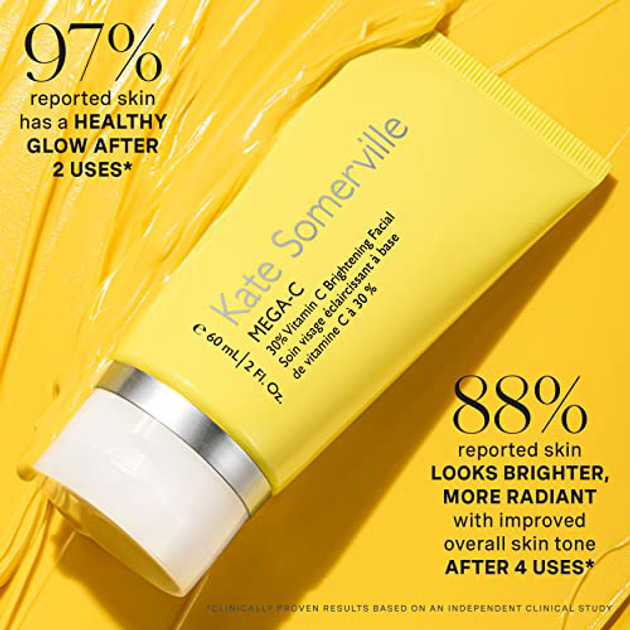 Маска для обличчя Kate Somerville Mega-C 30% Vitamin C освітлююча 60 мл (810023372059) - зображення 4