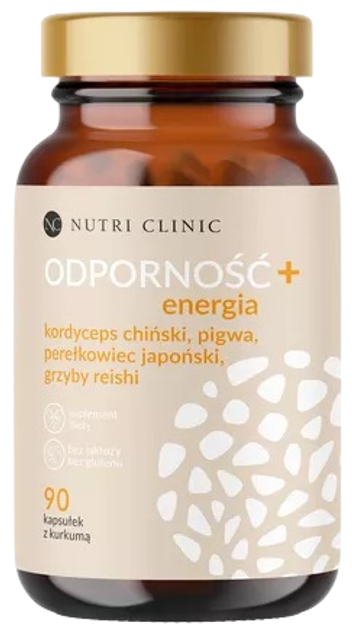 Suplement diety Nutri Clinic Odporność + Energia 90 kapsułek (5902768600131) - obraz 1