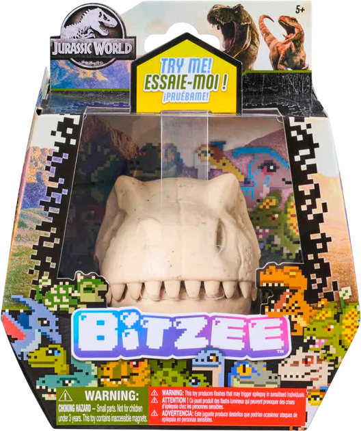 Інтерактивна іграшка-тваринка Spin Master Bitzee Jurassic World (681147085091) - зображення 1