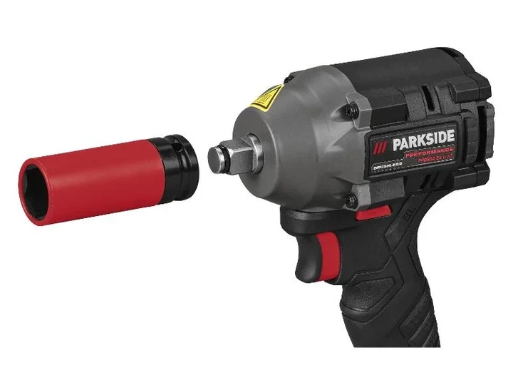 Безщітковий ударний гайковерт PARKSIDE PERFORMANCE PPDSSA 20-Li A1 + акб 4ah - Фото 6 Безщітковий ударний гайковерт PARKSIDE PERFORMANCE PPDSSA 20-Li A1 + акб 4ah - зображення 6