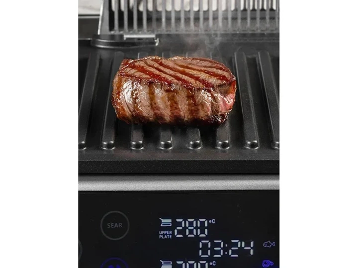 Електрогриль притискний Polaris PGP 7003 SMOKELESS Graphite - Фото 9 Електрогриль притискний Polaris PGP 7003 SMOKELESS Graphite - изображение 9