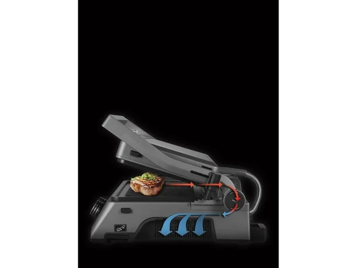 Електрогриль притискний Polaris PGP 7003 SMOKELESS Graphite - Фото 13 Електрогриль притискний Polaris PGP 7003 SMOKELESS Graphite - изображение 13