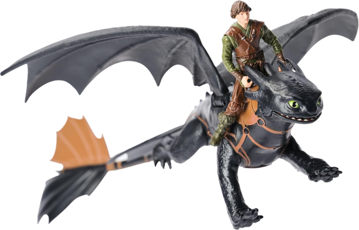 Zestaw figurek Spin Master How To Train Your Dragon Toothless & Hiccup (681147083325) - obraz 4