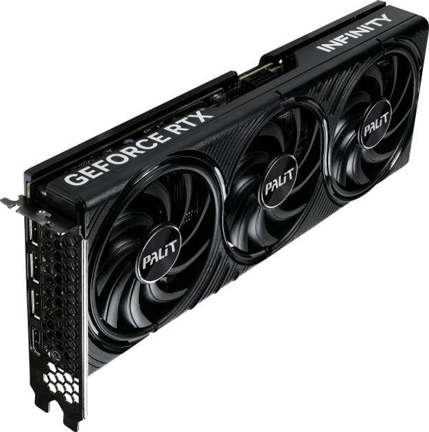 Відеокарта Palit PCI-Ex GeForce RTX 5070 Infinity 3 12GB GDDR7 (192bit) (2512/28000) (HDMI, 3 x DisplayPort) (NE75070019K9-GB2050S) - зображення 3