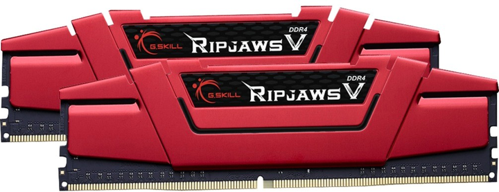 Pamięć RAM G.Skill DDR4-2400 32768MB PC4-19200 (Kit of 2x16384) Ripjaws V (F4-2400C15D-32GVR) - obraz 1