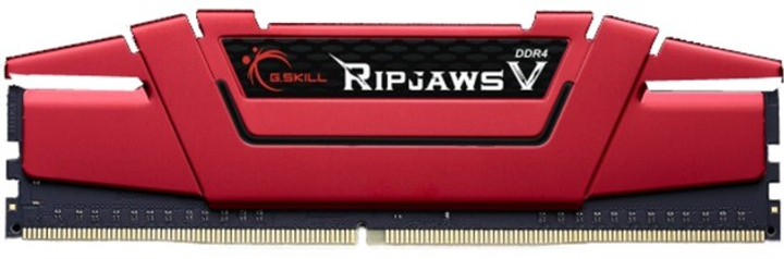 Pamięć RAM G.Skill DDR4-2400 32768MB PC4-19200 (Kit of 2x16384) Ripjaws V (F4-2400C15D-32GVR) - obraz 2