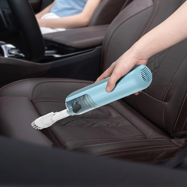 Odkurzacz samochodowy Baseus A1 Car Vacuum Cleaner Glacier Blue (VCAQ010003) - obraz 8