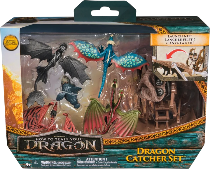 Zestaw figurek Spin Master How To Train Your Dragon (681147066281) - obraz 1