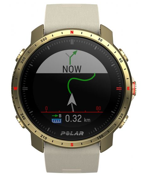 Смарт-годинник пульсометр Polar Grit X Pro Arctic Gold S/L (90085776) - Фото 3 Смарт-годинник пульсометр Polar Grit X Pro Arctic Gold S/L (90085776) - зображення 3