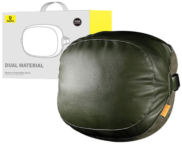 Подушка Baseus ComfortRide Series Double-Sided Car Headrest Pillow Forest Green (C20036403611-00) - зображення 7