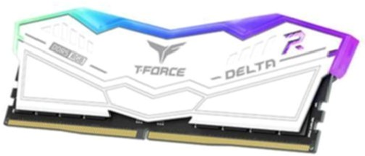 Pamięć RAM Team Group DDR5-6000 32768MB PC5-48000 (Kit of 2x16384) T-Force Delta RGB White (FF4D532G6000HC30DC01) - obraz 2