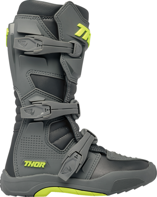 Мотоботи підліткові THOR BLITZ XR Youth, 4, Сірий (2837467) - изображение 3