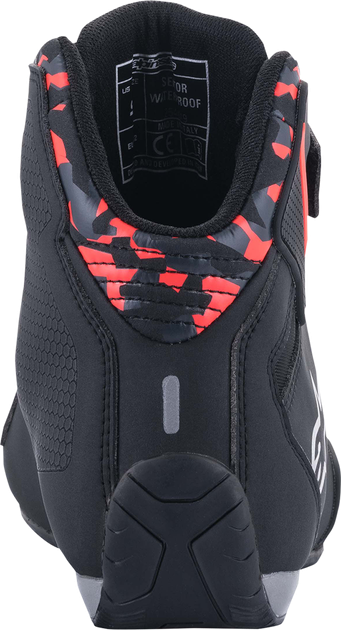 Черевики Alpinestars SEKTOR WP, 13.5, Чорний/Сірий/Червоний (2772035) - изображение 4