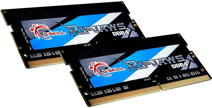 Оперативна памʼять G.Skill SO-DIMM DDR4-2666 16384MB PC5-21300 (Kit of 2x8192) Ripjaws (F4-2666C19D-16GRS) - зображення 2