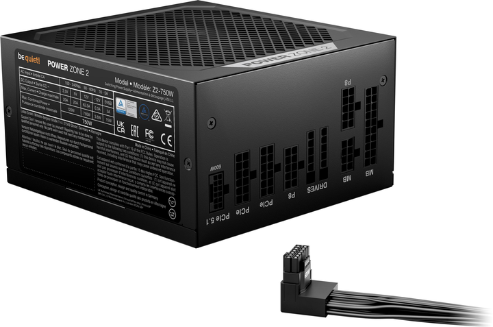 Zasilacz be quiet! POWER ZONE 2 750 W (BP006EU) - obraz 4