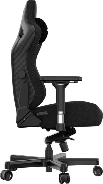 Крісло ігрове Anda Seat Kaiser 3 Size XL Fabric Black (AD12YDC-XL-01-B-CF) - зображення 3