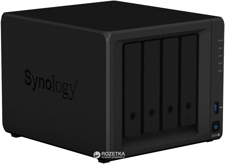 Сетевое хранилище Synology DS918+ – фото, отзывы, характеристики в