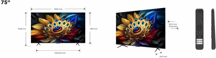 Telewizor TCL 75C655 - obraz 9