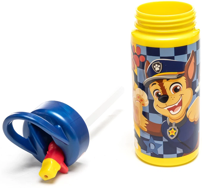 Пляшка дитяча спортивна Stor Sipper Paw Patrol Boy Rescue Pups 410 мл (Stor-81631) (8412497816316) - зображення 12