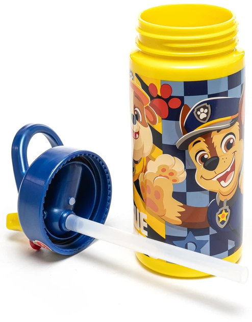 Пляшка дитяча спортивна Stor Sipper Paw Patrol Boy Rescue Pups 410 мл (Stor-81631) (8412497816316) - зображення 13