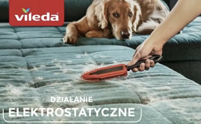 Електростатична щітка для шерсті та волосся Vileda Pet Pro 173019 - изображение 4